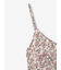 フラワー柄キャミソール