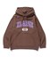 COLLEGE LOGO KNIT PULLOVER HOODIE