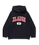 COLLEGE LOGO KNIT PULLOVER HOODIE