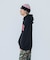 COLLEGE LOGO KNIT PULLOVER HOODIE