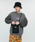 RUBBER PATCHED SHOULDER BAG
