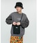 RUBBER PATCHED SHOULDER BAG