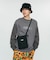 RUBBER PATCHED SHOULDER BAG