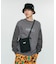 RUBBER PATCHED SHOULDER BAG