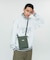 RUBBER PATCHED SHOULDER BAG