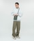 RUBBER PATCHED SHOULDER BAG