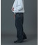 EMBOSSED DENIM PANTS