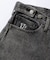 EMBOSSED DENIM PANTS
