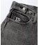 EMBOSSED DENIM PANTS