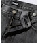 EMBOSSED DENIM PANTS