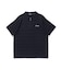 STRIPED KNIT POLO SHIRT