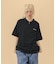 STRIPED KNIT POLO SHIRT