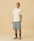 STRIPED KNIT POLO SHIRT