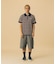 STRIPED KNIT POLO SHIRT