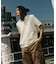 STRIPED KNIT POLO SHIRT