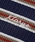 STRIPED KNIT POLO SHIRT