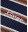 STRIPED KNIT POLO SHIRT