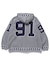 ZIP UP HOODED KNIT