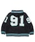 ZIP UP HOODED KNIT