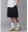 EMBROIDERED LOGO CARGO SHORT PANTS