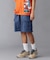 EMBROIDERED LOGO CARGO SHORT PANTS
