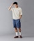 EMBROIDERED LOGO CARGO SHORT PANTS