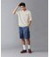 EMBROIDERED LOGO CARGO SHORT PANTS