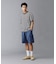 EMBROIDERED LOGO CARGO SHORT PANTS