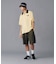 EMBROIDERED LOGO CARGO SHORT PANTS