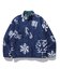 ALLOVER PRINT REVERSIBLE PUFFER JACKET