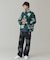 ALLOVER PRINT REVERSIBLE PUFFER JACKET