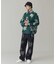 ALLOVER PRINT REVERSIBLE PUFFER JACKET