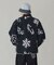 ALLOVER PRINT REVERSIBLE PUFFER JACKET