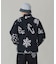 ALLOVER PRINT REVERSIBLE PUFFER JACKET
