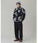 ALLOVER PRINT REVERSIBLE PUFFER JACKET