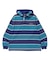 STRIPE HOODED L/S SHIRT