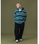 STRIPE HOODED L/S SHIRT