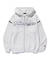 LINE ZIP UP HOODED SWEATSHIRT