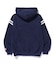 LINE ZIP UP HOODED SWEATSHIRT