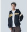 LINE ZIP UP HOODED SWEATSHIRT