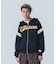 LINE ZIP UP HOODED SWEATSHIRT