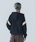 LINE ZIP UP HOODED SWEATSHIRT