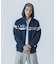 LINE ZIP UP HOODED SWEATSHIRT