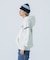 LINE ZIP UP HOODED SWEATSHIRT