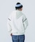 LINE ZIP UP HOODED SWEATSHIRT