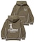 CONTRAST STITCH PULLOVER HOODED SWEATSHIRT