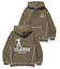 CONTRAST STITCH PULLOVER HOODED SWEATSHIRT