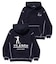 CONTRAST STITCH PULLOVER HOODED SWEATSHIRT