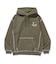 CONTRAST STITCH PULLOVER HOODED SWEATSHIRT