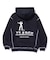 CONTRAST STITCH PULLOVER HOODED SWEATSHIRT